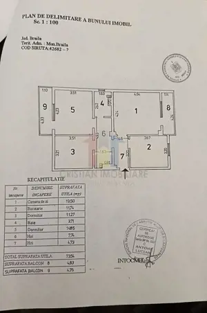 MOBILAT si UTILAT, Ap 3 camere, Buzaului, B-uri, Etaj 3 - imagine 13
