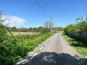 Teren intre case la 50 km de Bucuresti. Deschidere 22 m la strada asfaltata. 1422 MP 13.000 EUR - imagine 2