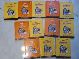 Set carti Muzzy invatare engleza   franceza   germana   spaniola   italiana 12 volume