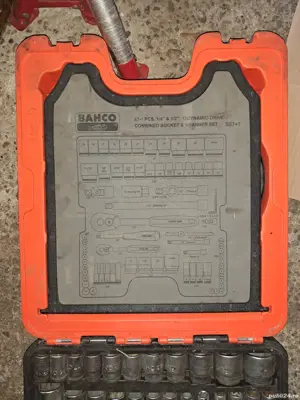 Vand trusa tubulare 94 piese Bahco - imagine 2