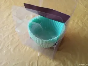 6 Forme de silicon pentru copt produse de patiserie  - imagine 3