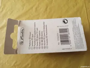 Gumă de șters Herlitz, formă peste - imagine 3