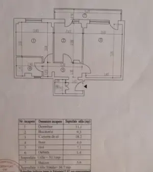 proprietar, vand ap 2 cam, cf1, decomandat, etaj4, 54mp, zona Progresu, proximitate scoala, Kaufland