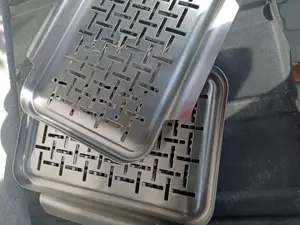 Platou din inox gratar legume, ciuperci, etc - imagine 5