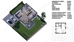 OCAZIE UNICA ! Vila NOUA la pret de apartament - imagine 8 OCAZIE UNICA ! Vila NOUA la pret de apartament - imagine 8