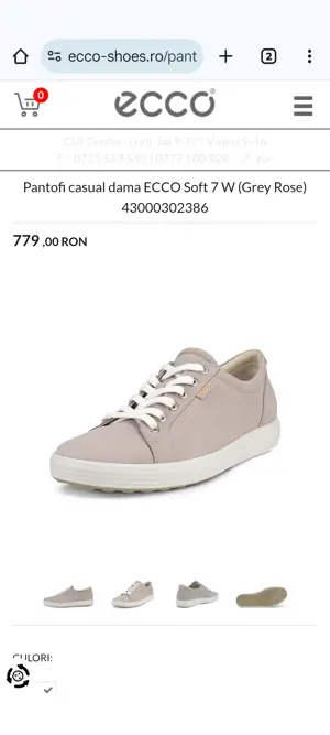 Adidasi ECCO nr.39 - imagine 5
