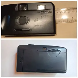 2 Camere ( aparate) foto compacte, vintage, cu film, folosite, nefuncționale  - imagine 5