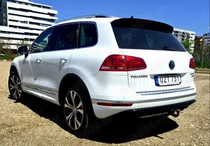 V.W. TOUAREG R-Line 4x4 Aut. 3.0 T.Diesel2017 Piele   21500 E recent adus din  SUEDIA - imagine 4