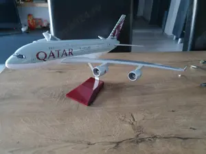 Macheta uriașă de avion Qatar Airways| Decoratie | Perfect pt Cadou