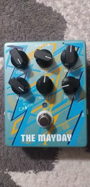 Mini Vox AC30 in pedala nou si alimentator. - imagine 2