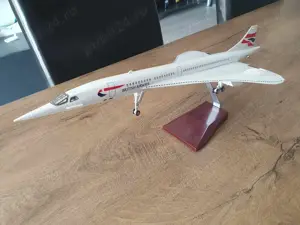 Macheta uriașă de avion British Airways Concorde | Perfect pt cadou
