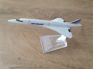 Macheta metalica de avion Air France Concorde | Decoratie | Perfect pt cadou
