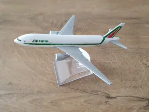 Macheta metalica de avion Alitalia | Decoratie | Perfect pt cadou din Italia