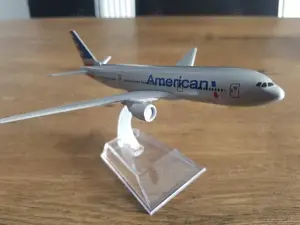 Macheta metalica de avion American | Decoratie | Perfect pt cadou