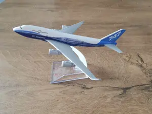 Macheta metalica de avion Boeing 747 | Decoratie | Perfect pt cadou