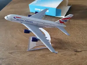 Macheta metalica de avion British Airways | Decoratie | Perfect pt cadou
