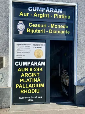 Pawn Shop- Consignatie  AUR  argint platina ceasuri monede 