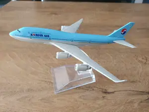 Macheta metalica de avion Korean Air | Decoratie | Perfect pt cadou