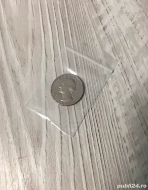 Moneda Quarter Dollar - SUA, an 1987, material din cupru - imagine 5