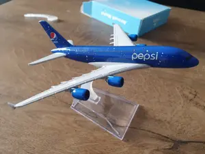 Macheta metalica de avion Pepsi | Decoratie | Perfect pt cadou