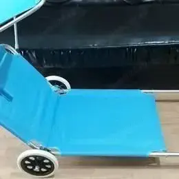 Șezlong nou transportabil pe roti