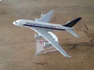 Macheta metalica de avion Singapore Airlines | Decoratie | Perfect pt cadou
