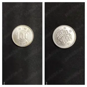 Moneda argint 100 Yen, JAPONIA, 1963