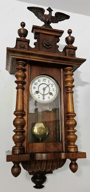 Ceas de perete cu pendula Kienzle D. R. Patent