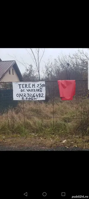 Teren intravilan 600 m Branesti  Ilfov cu toate utilit tile pret 135 m! - imagine 5