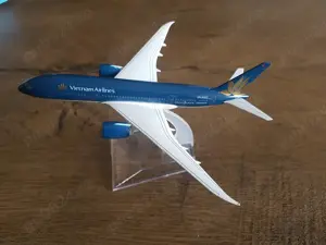 Macheta metalica de avion Vietnam Airlines | Decoratie | Perfect pt cadou