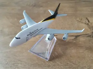 Macheta metalica de avion UPS | Decoratie | Perfect pt cadou | UPS Curier