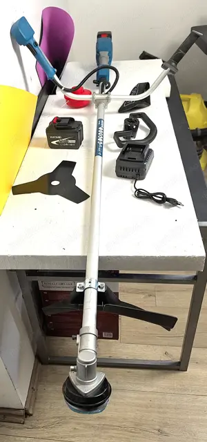 Trimmer Electric Hayami 128V Fara Perii + 2 Baterii 