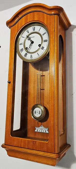 Ceas de perete cu pendul W. Haid 1985