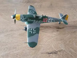 Macheta avion Messerschmitt BF-109G-10 din al doilea razboi mondial | Perfect pt cadou