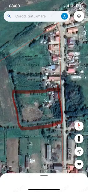 Vând casă cu teren în Corod Jud Satu Mare.