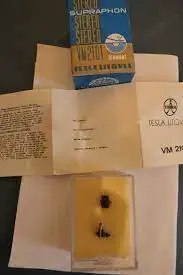 Supraphon Stereo DIAMANT VM2101 Tesla Litovel unghi 15 grade Ac Doza Pick-up Picap Redare