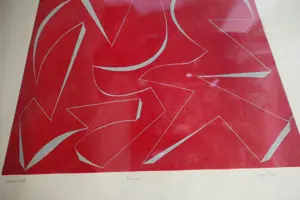 Sedje Hémon (1923 2011) Lucrari Abstracte Artist  Muzician  Pictor  Profesor - imagine 2