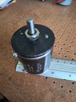 Potentiometru precizie profesional Hi Fi 10K liniar 10 ture Spectrol - imagine 3