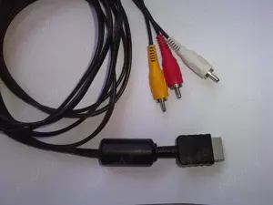 Cablu AV rca Audio-Video Composit Playstation 2 PS2