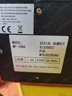 Presa termica pentru personalizari cani