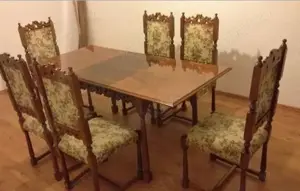 Masa cu 6 scaune LUXOR