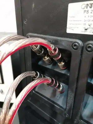 Cabluri boxe, difuzoare, conectori banana 4mm diverse lungimi si grosimi, 2,5-3mmp - 6mmp, noi, HiFi - imagine 5