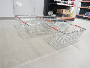 vand 5 cosuri metalice pt cumparaturi magazin,super market pret 500ron toate5 - imagine 4