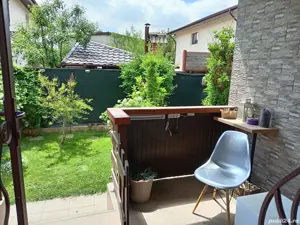  Vila Tunari, cartierul Scriitorilor, curte amenajata, 800 euro.