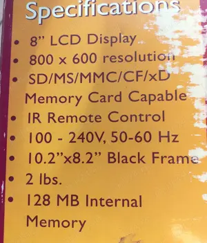 Ramă foto digitală - imagine 2