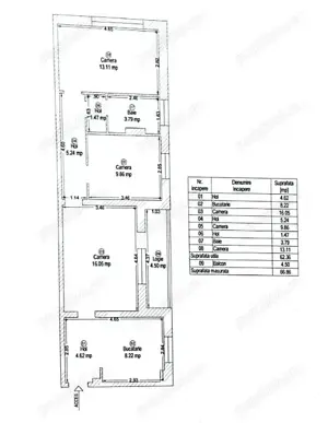 3 cam confort 1 centrala proprie bloc izolat zona Circumvalatiunii - imagine 7