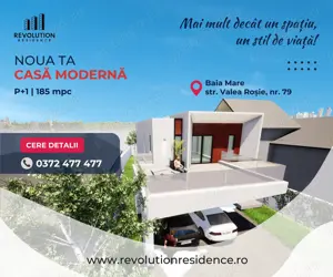 COMISION 0% NEW! Casa individuala P+1, str Valea Rosie 79, Baia Mare