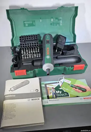 Bormasina Bosch Filetanta Bosch Surubelnita electrică Bosch PushDrive 220 lei - imagine 4