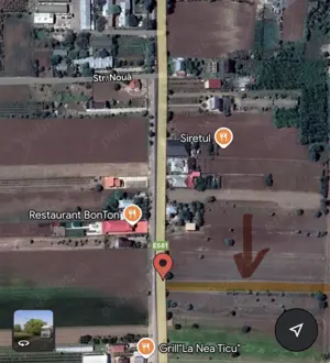 Teren Comuna Cosmesti Jud. Galați la Nationala DN24