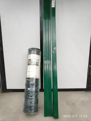 Plasă de sârmă pentru gard cu 6 țevi rectangulare 